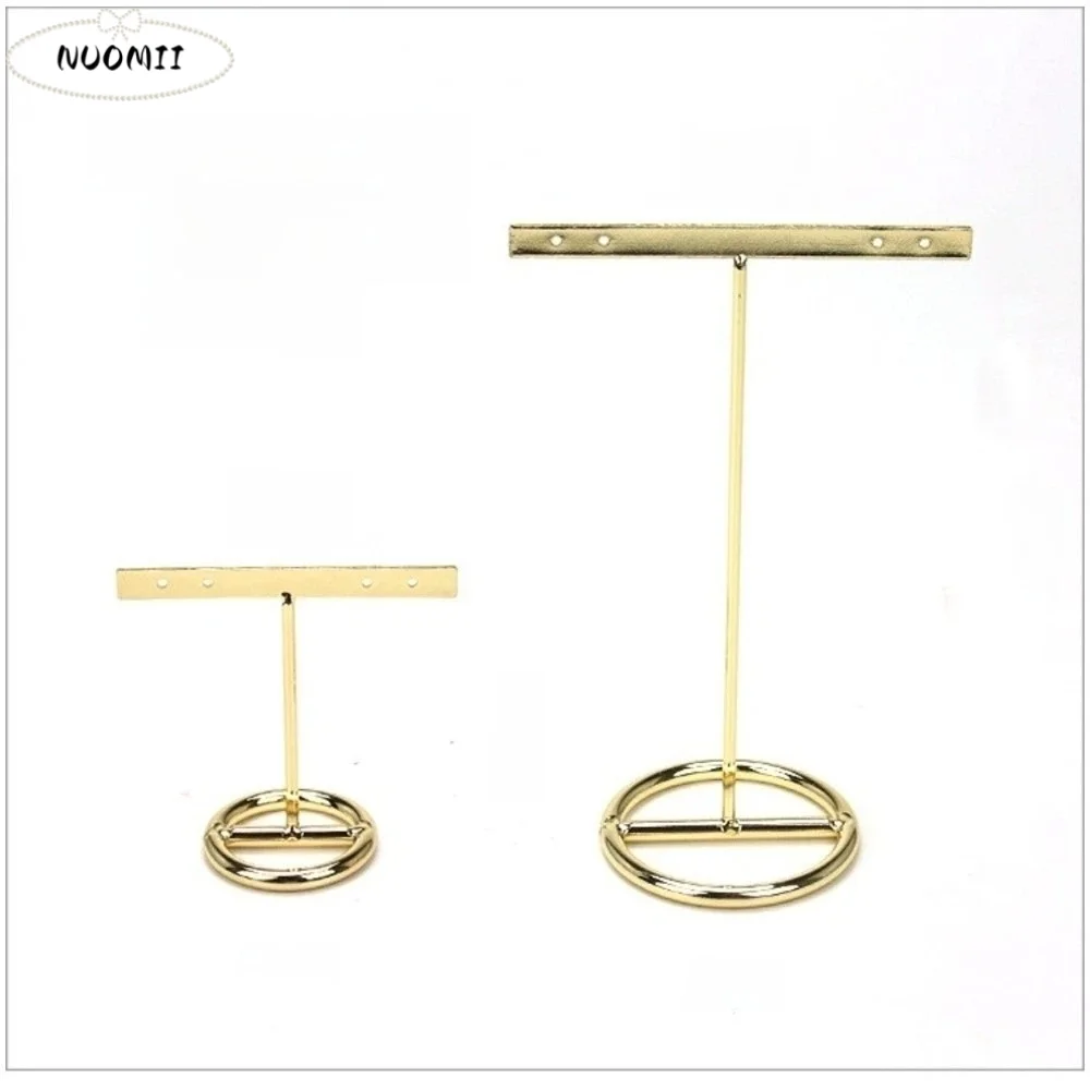 

T-Shaped Jewelry Display Stand Professional Creative Earring Display Stand Durable Premium Feel Metal Earring Display Rack