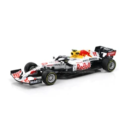 Bburago-coche de carreras de TORO ROJO F1, vehículo fundido a presión, Entrega especial en Turquía, RB16b, N ° 11, N ° 33, Verstappen Perez 1:43, 2021