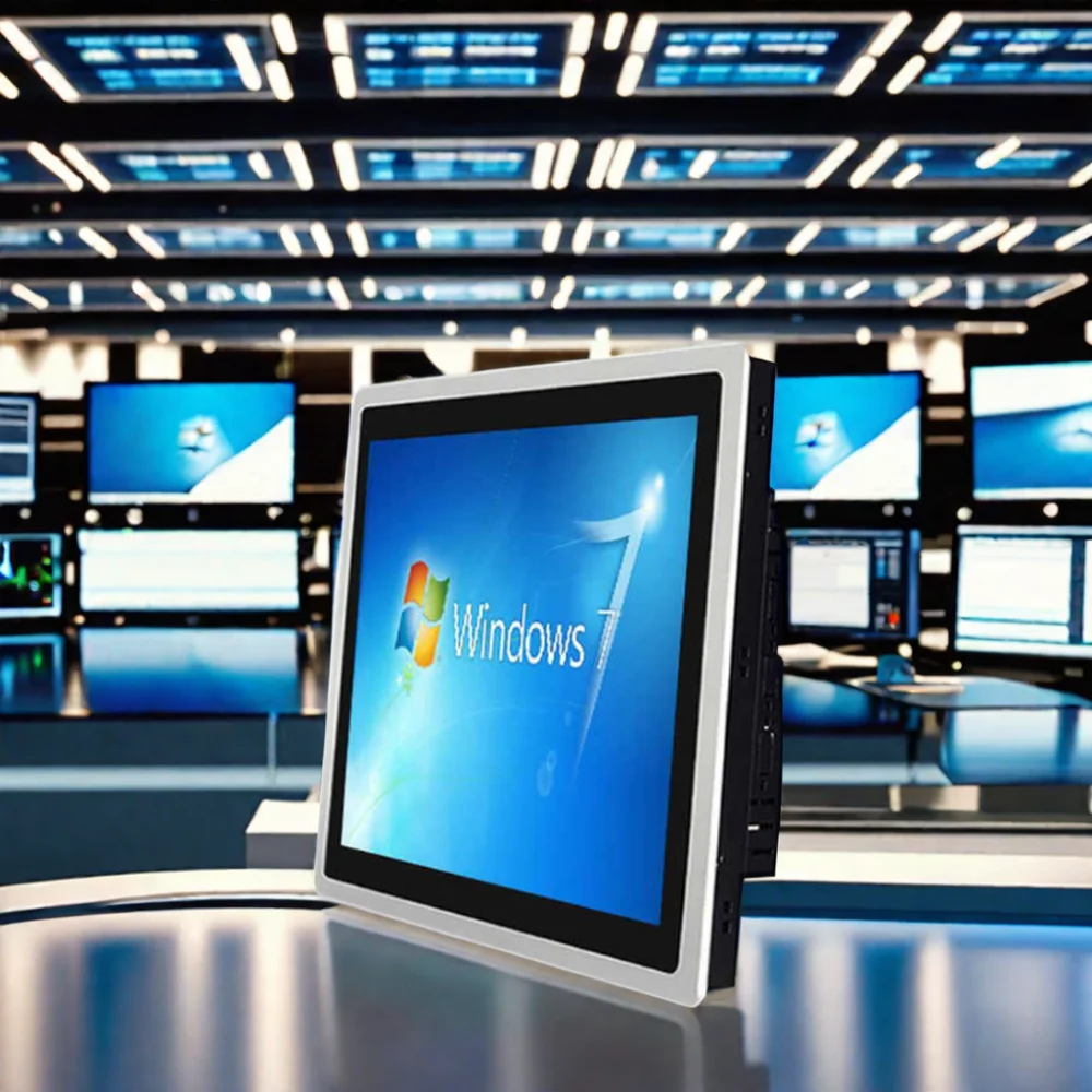 19 pulgadas IP65 impermeable Android RK3288/RK3399/RK3566/RK3568 Panel de pantalla táctil Industrial PC Linux ordenador integrado de aluminio