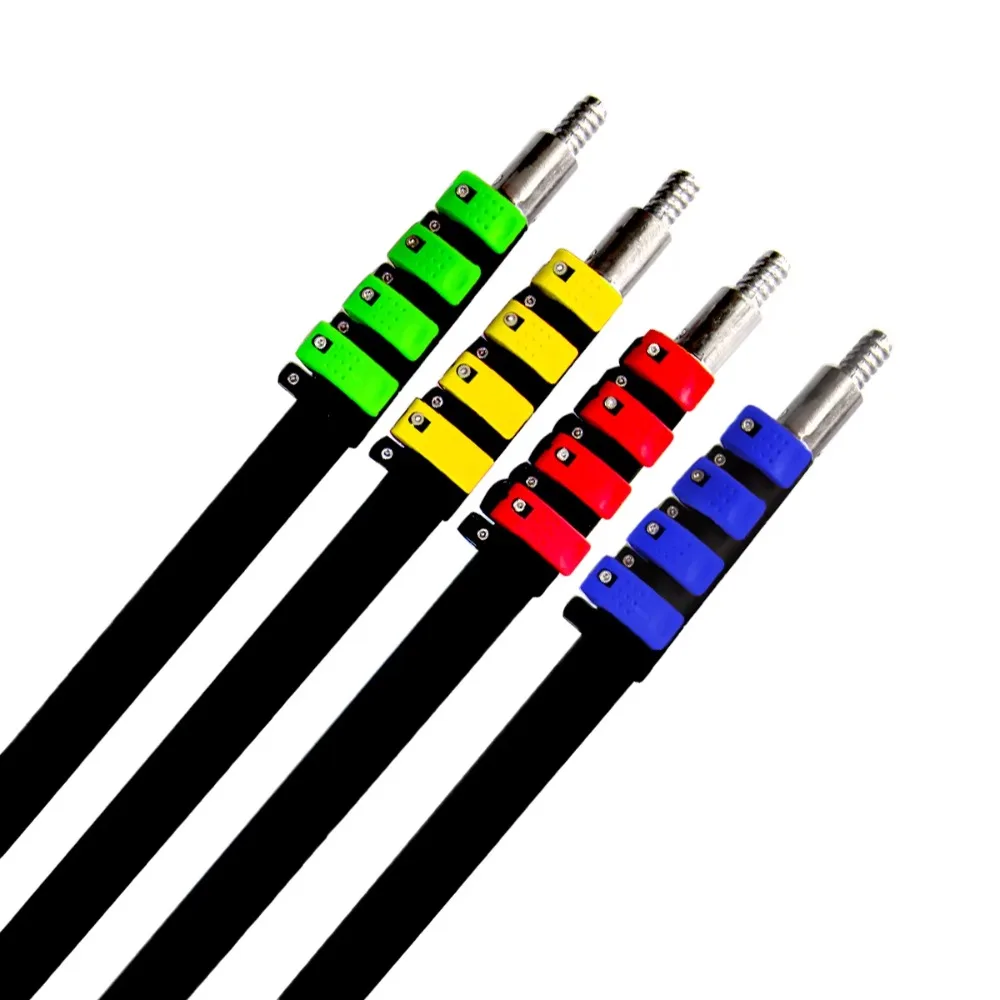 Suitable for 30 foot telescopic pole heavy-duty telescopic environmentally friendly cleaning and painting tool extension pole