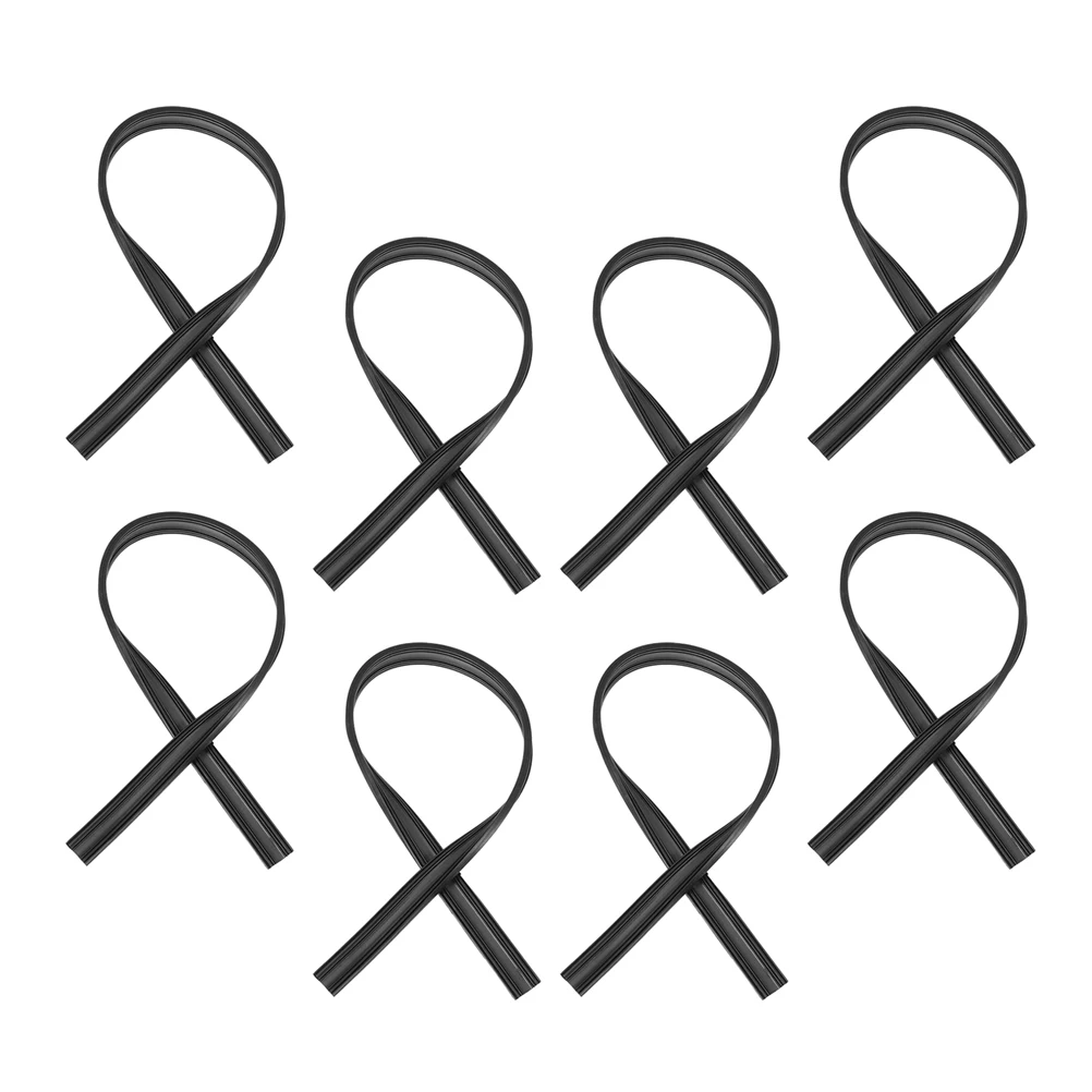 

8Pcs Windshield Wiper Blade Refills Rubber Strips 28Inch Universal Car Wiper Blades Attachment Fits Various Models Enhances