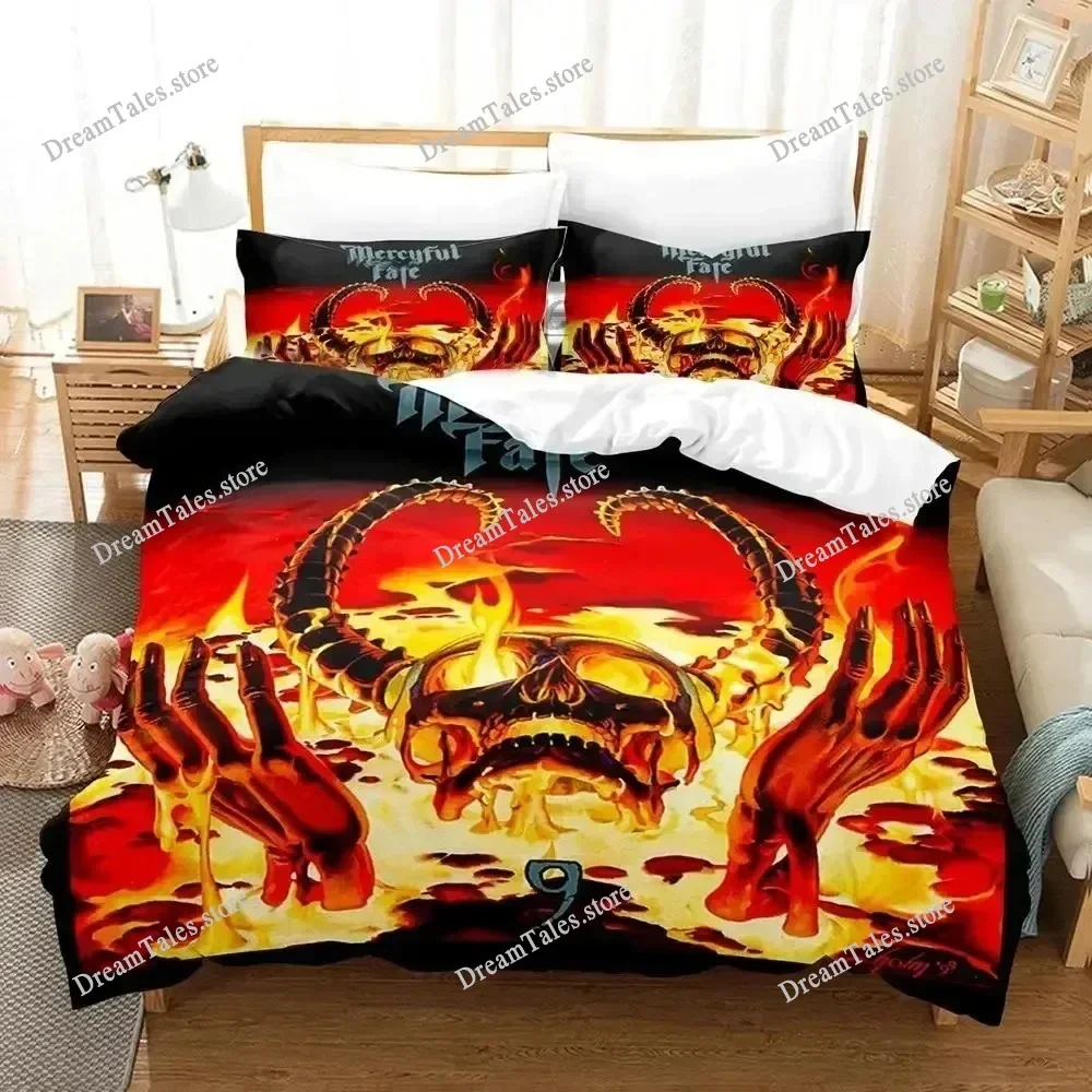 

Mercyful Fate Bedding Set Duvet Cover 3d Bedding Fashion Design Decoration King Duvet Cover Set Double Bed Set Bedding Sets