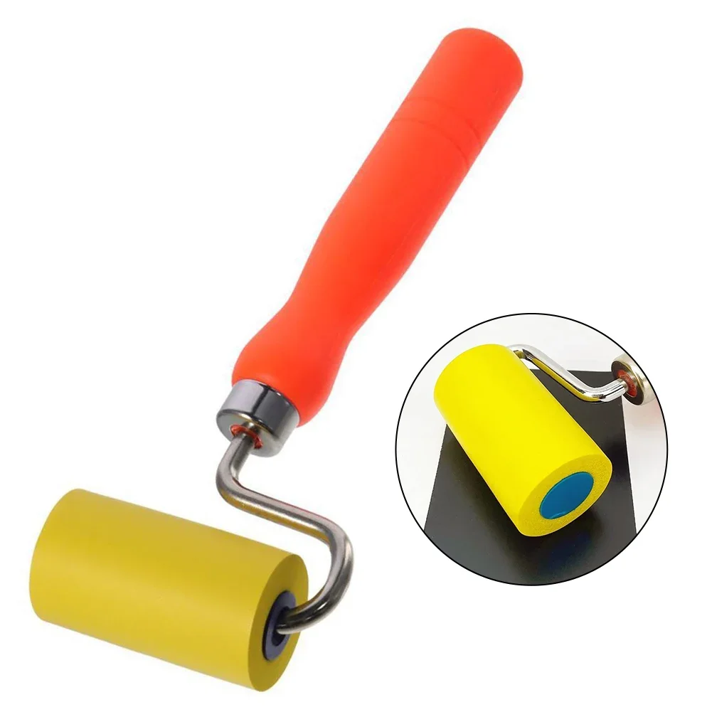 Vehicle Vinyl Wrap Wheel Roller Yellow Enhancing Stickiness Car Wraps Flat Seam Press Wheel Wall-paper Construction Tools