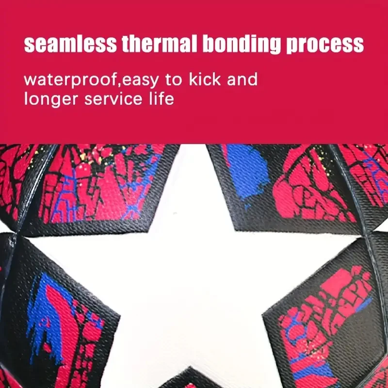 1 قطعة كرة القدم حجم 5 ارتداء مقاومة دائم لينة بولي PU كرة القدم في الهواء الطلق التدريب سلس كرة القدم مجموعة التدريب لعبة الإمدادات #3