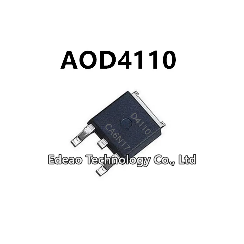 10~100Pcs/lot NEW D4110 AOD4110 TO-252 40A/30V N-channel MOSFET field-effect transistor