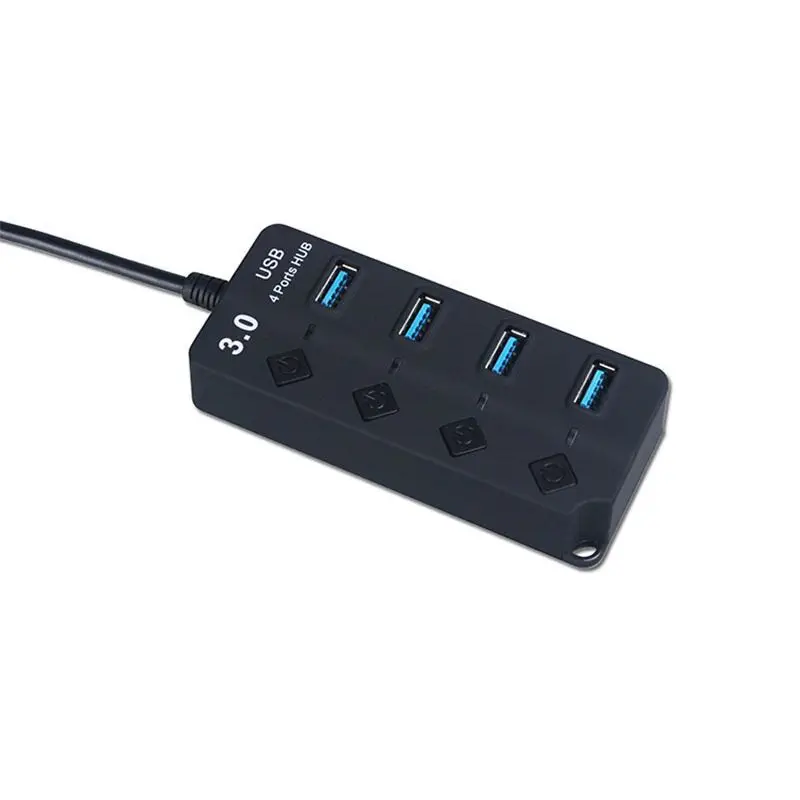 USB HUB 4-7 Ports USB3.0 Kabel Splitter mit Netzschalter 1 in 4-7 Out USB Extend Adapter Datenübertragung Telefon Ladestation – Detail 11