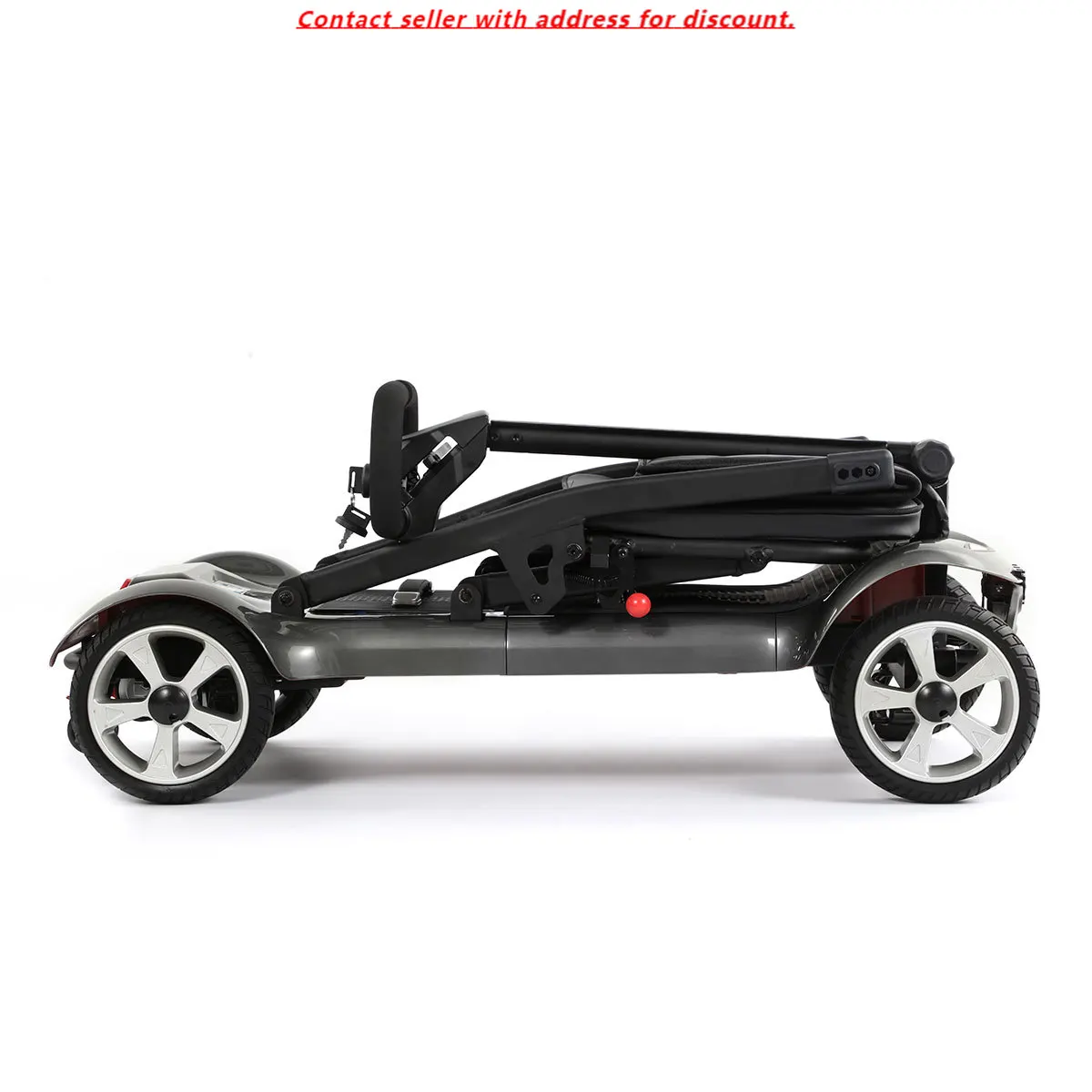

Folding Lightweight Aluminium Frame Electric Mobility Scooter Elderly Outdoor Transportation Mobility Scooter