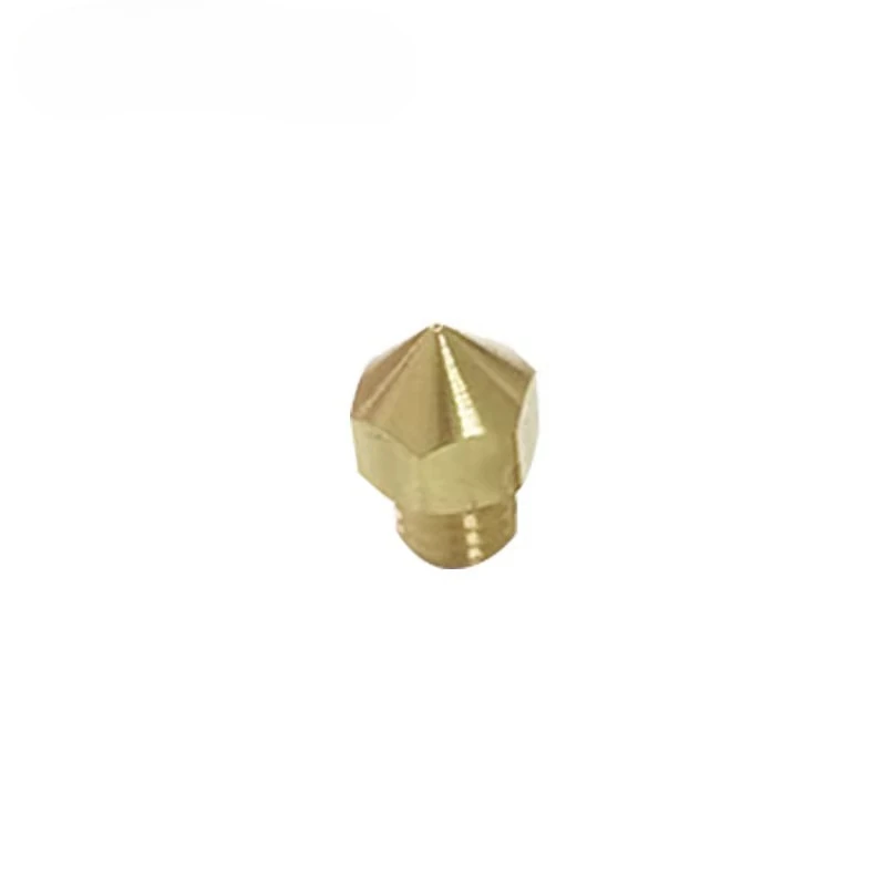 For Hongruis 3D Printer External Thread Nozzle 1.75mm Consumables Extruder Brass Nozzle 0.4mm