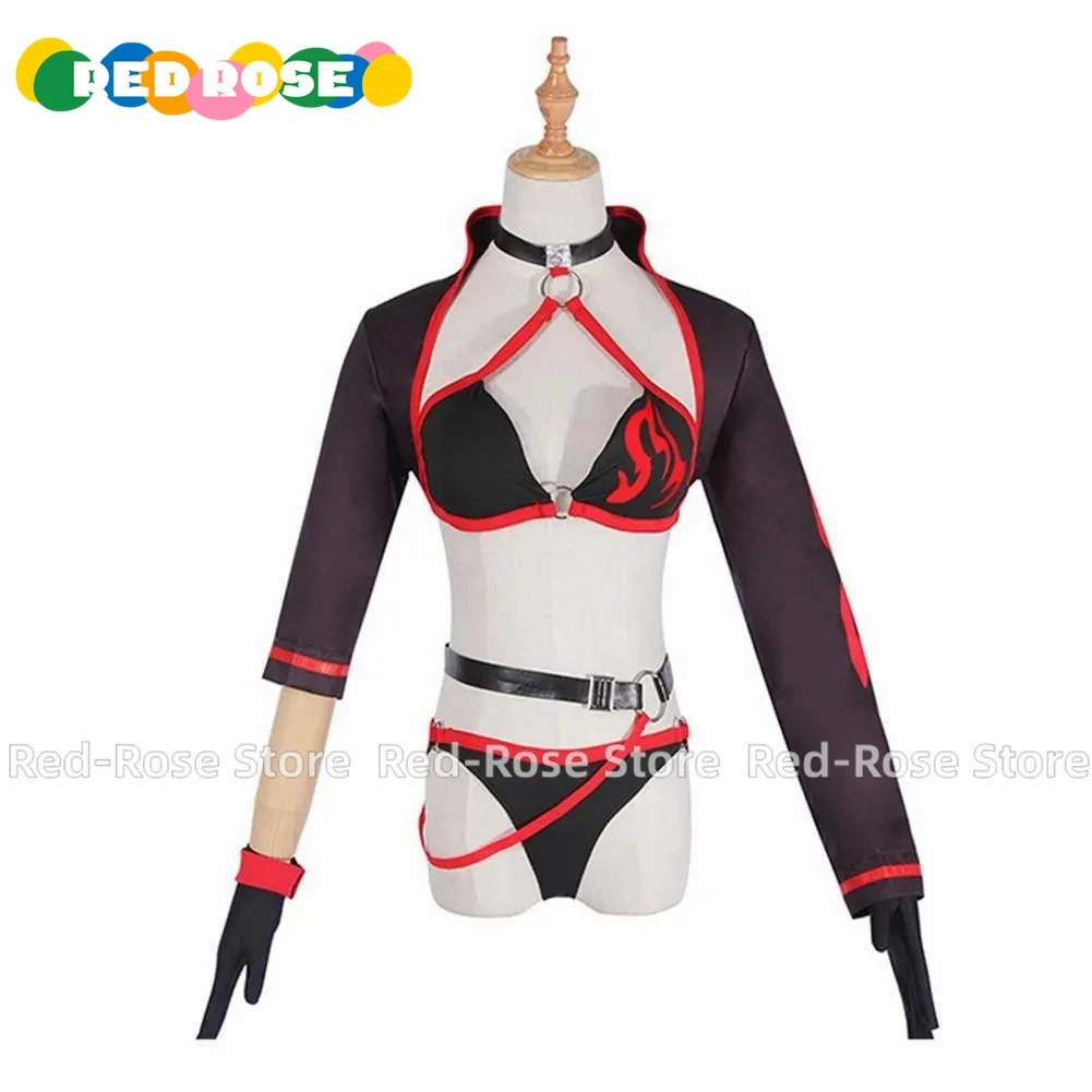 Fate Grand Order Fgo Joan Of Arc Alter Berserker Swimwear Outfits Halloween Carnival Suit Cosplay Costume Wig