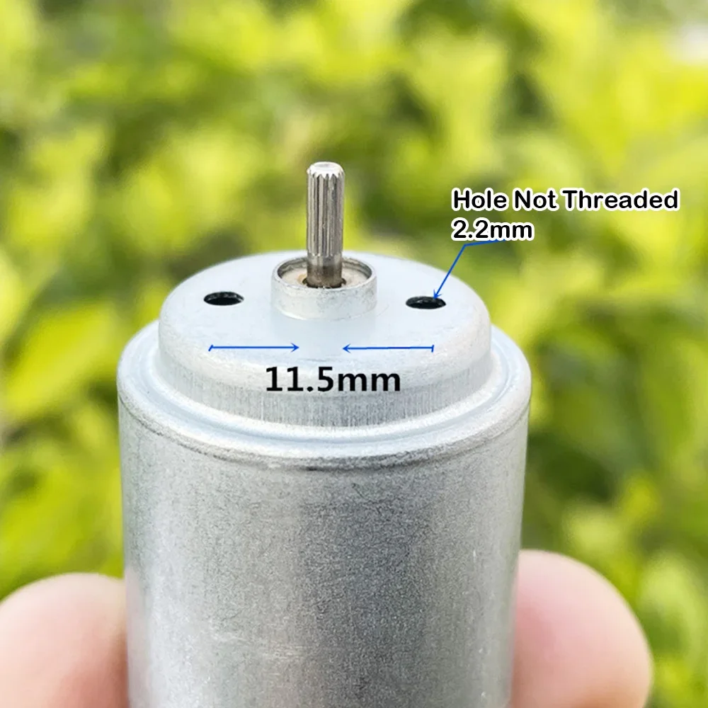 Micro 260 Motor 14500RPM DC 3V 3.7V 4.2V 5V 6V 7.4V Strong Magnetic Carbon Brush DIY Electric RC Car Boat Toy Handmade