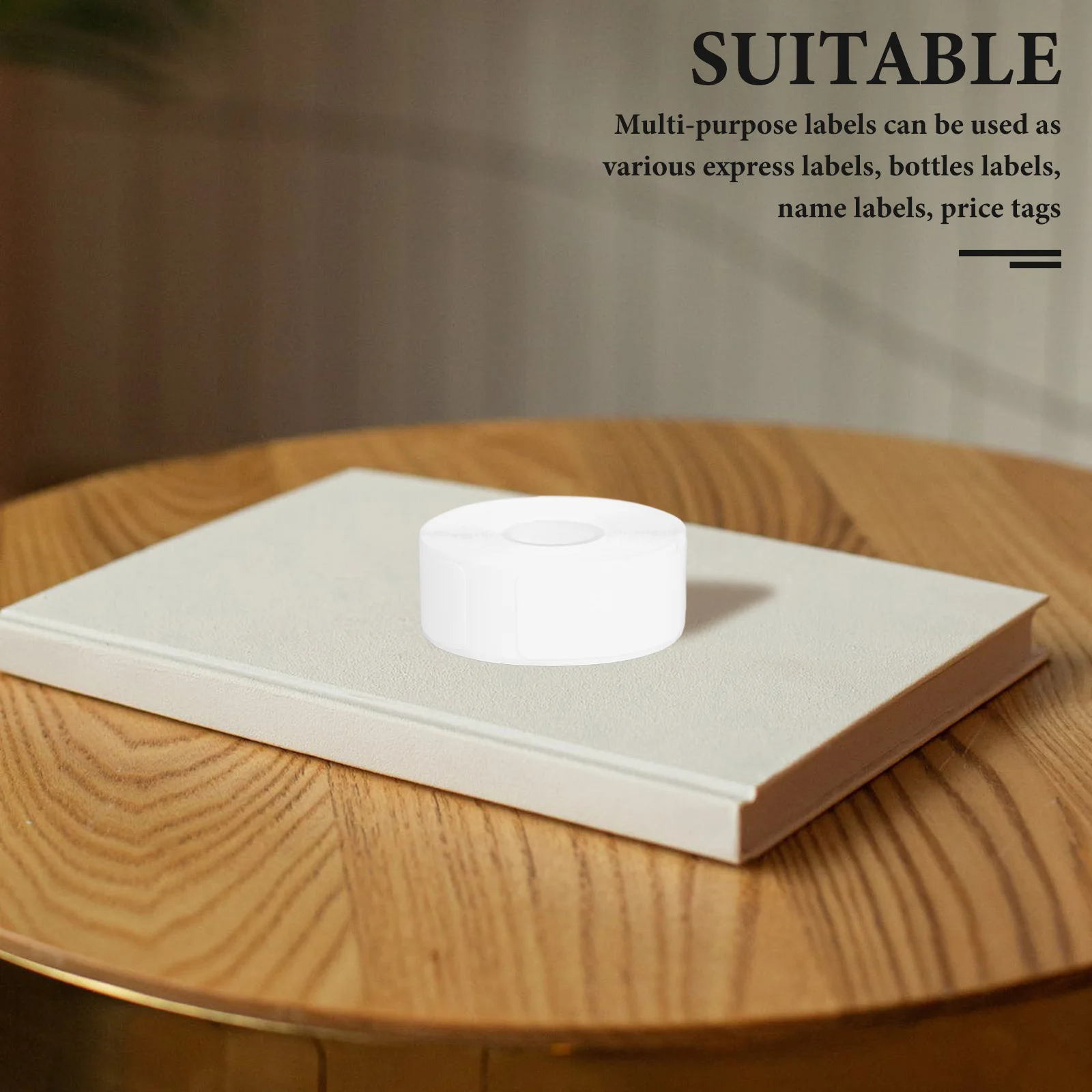 

1 Roll Reusable Thermal Label Sheets Self Adhesive Address Labels Sticky Shipping Package Name Price Tags Multi Purpose Blank