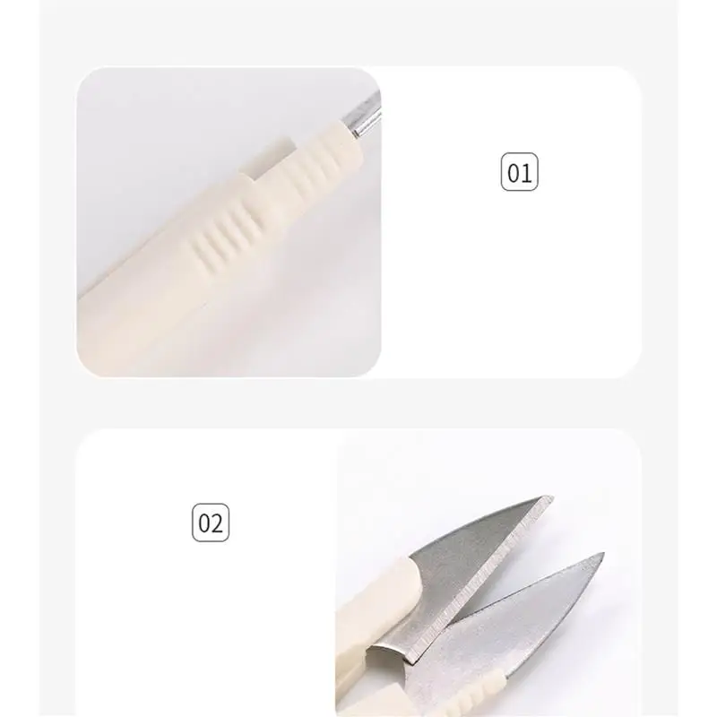 مقص صغير محمول للخياط من خيوط الربيع ، تطريز ذاتي الصنع ، تطريز خيط السمك ، غرزة متقاطعة ، قاطع خياطة