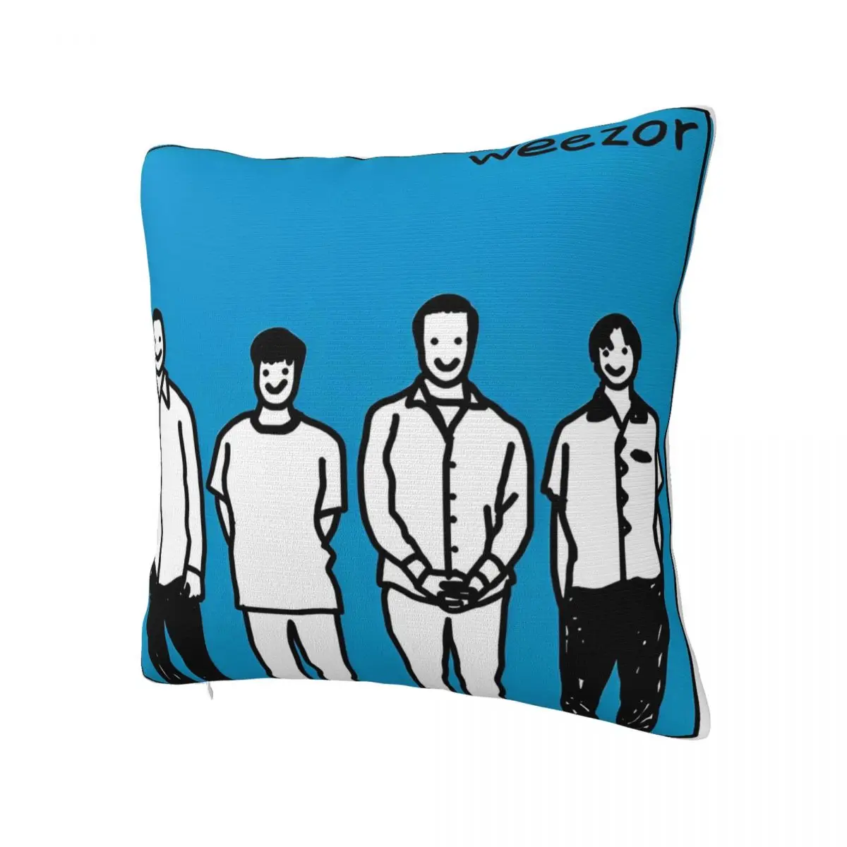 Pillow Cover Weezer Graphic Cushion Cover Kawaii Pillow Case For Office Car Home Decorative Pillowcases