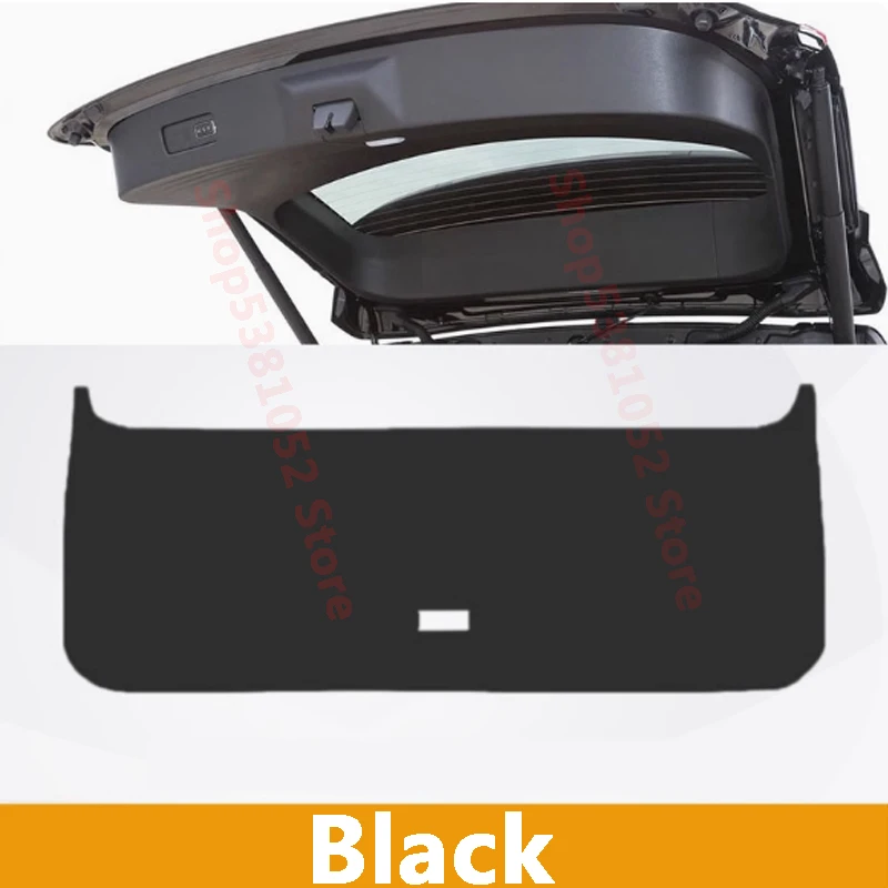 For Lincoln Aviator 2020 2021 2022 Car Rear Trunk Tailgate Protection Pad Trunk PU Leather Anti-dirty Pad Accessories