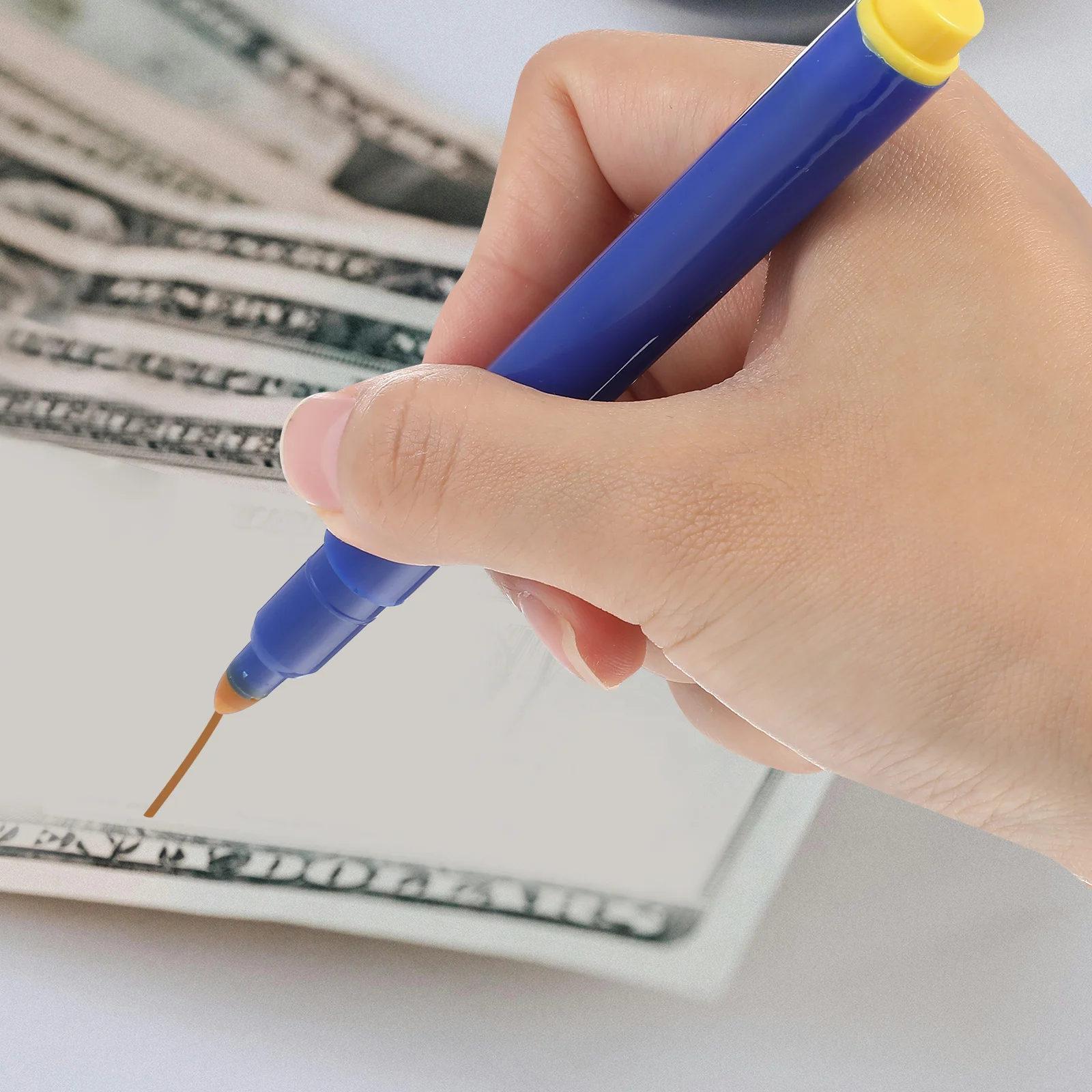

10Pcs Money Pen Cash Security Marker for Currency Testing Banknote Verification Counterfeit Pen Money