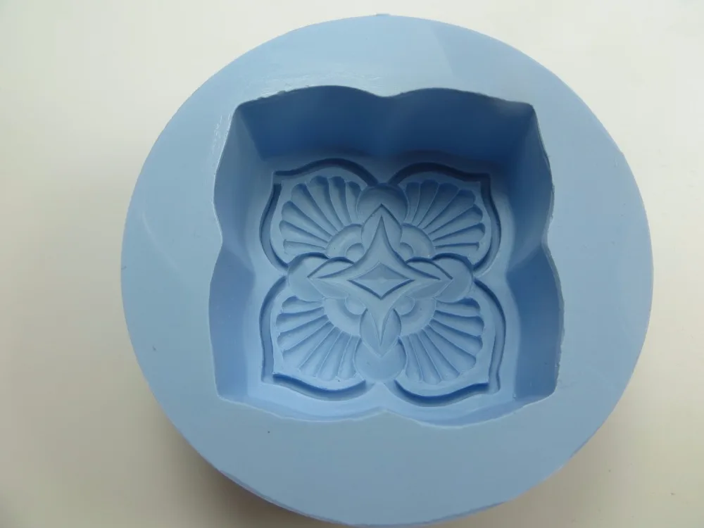 Silicone Mold Petal Embossment Soap Mould Resin Pendant Soap Mould Handmade DIY Soap Candle Aroma Stone QT0044 image 5