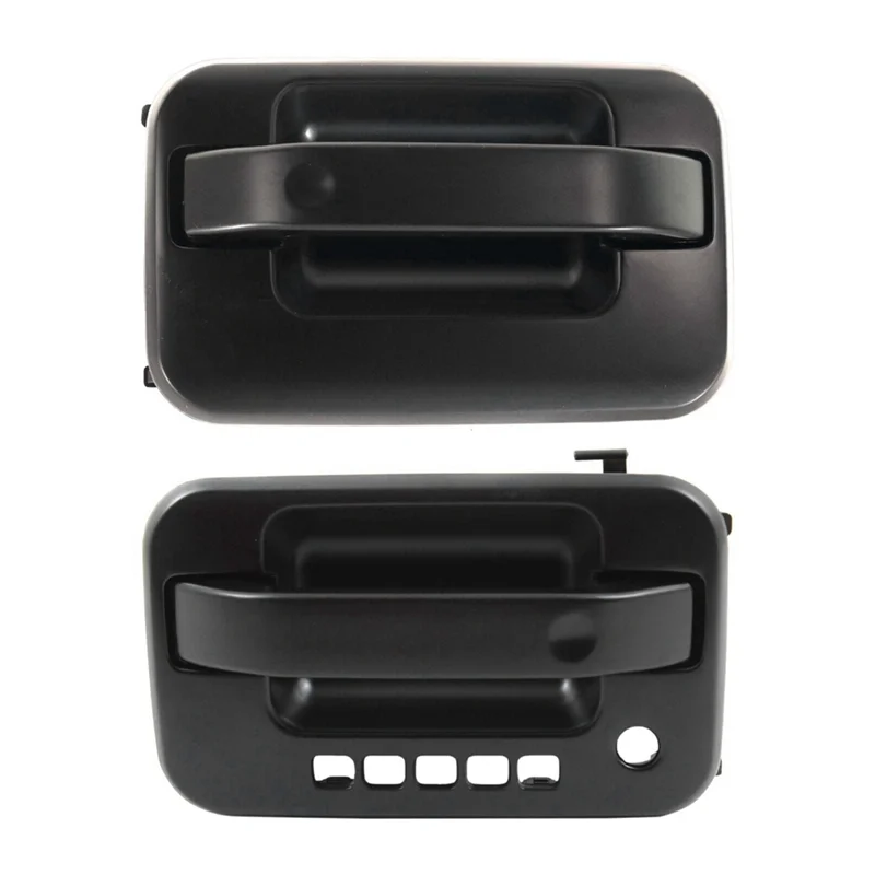 

ABNF!2Pcs/Set Car Front Left Right Exterior Door Handle Parts For Ford F-150 2004-2014 9L3Z-1522405-BA 9L3Z-1626604-AA