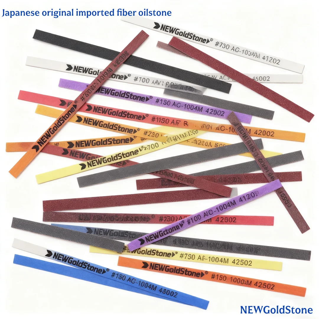 

1 шт. Newgoldstone 1004 керамические волокна камни керамический глинозем масляный камень для полировки пресс-форм Grit120 ~ 1200 1*4*100 мм