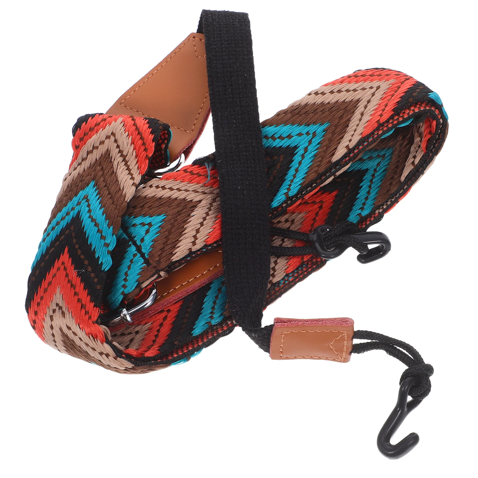 

Adjustable Ukulele Strap Double No Drill Comfortable Belt 23 26 Inch Ukelele Woven Jacquard Instrument