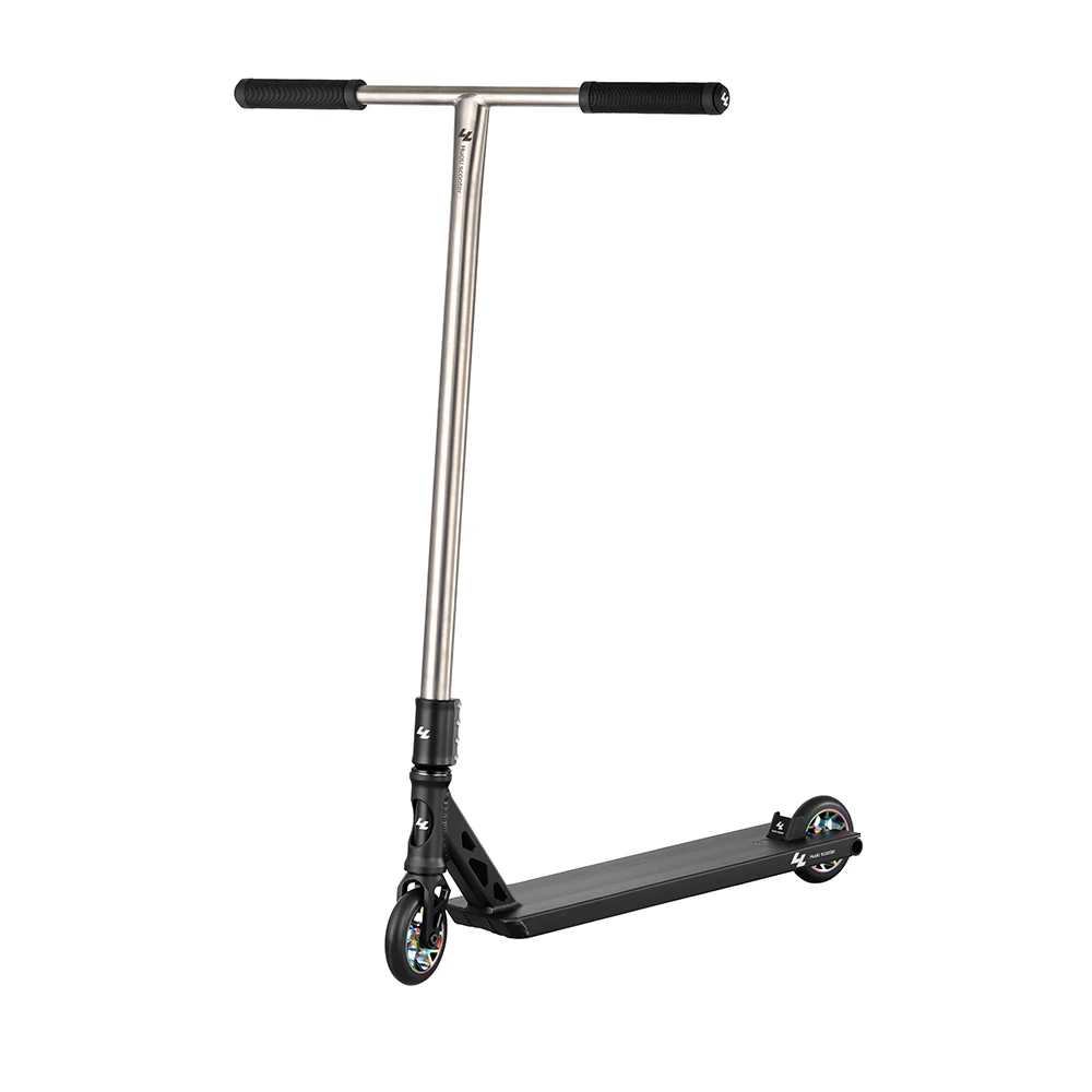 Huoli Golden Triangle Street Edition Pro Scooter Black Most Expensive Stunt Scooter Best Freestyle Scooter