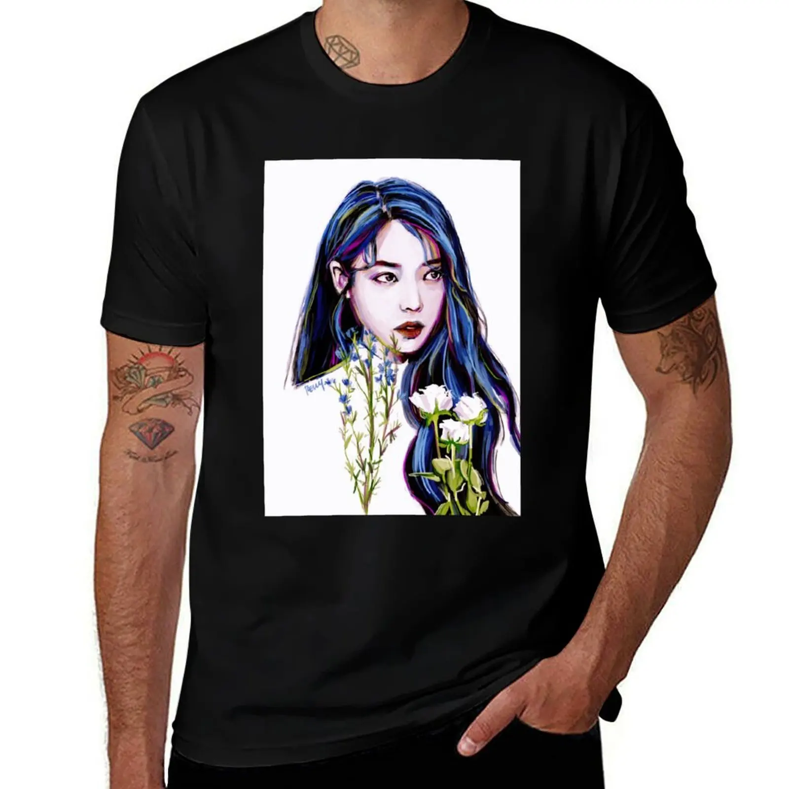 Korean Pop-Iu T-Shi…