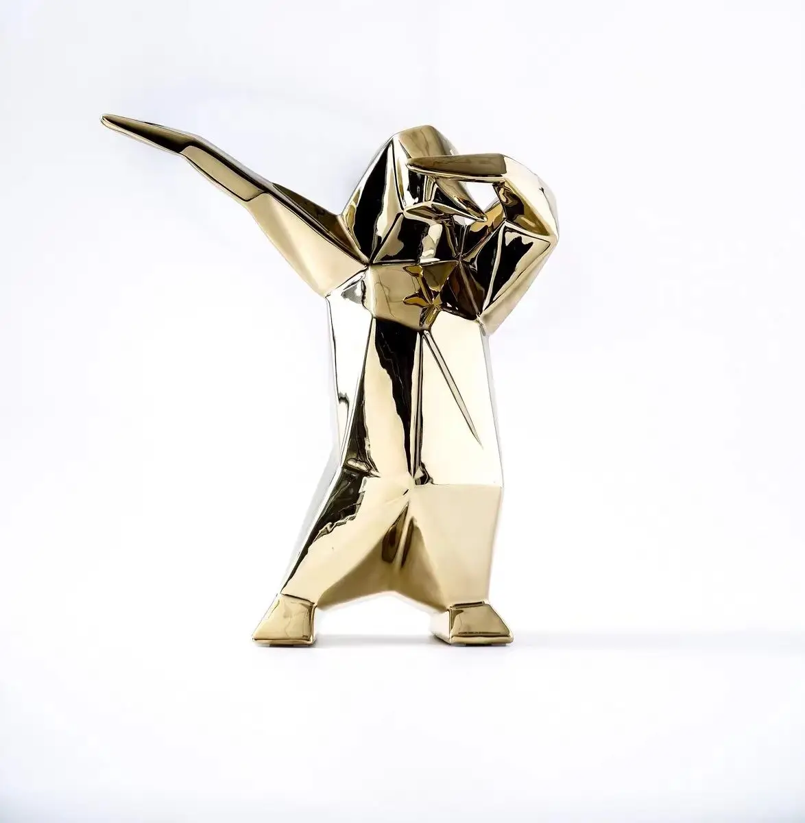 abstract penguin geometric ornament hotel desktop decoration Figurines & Miniatures Modern minimalist