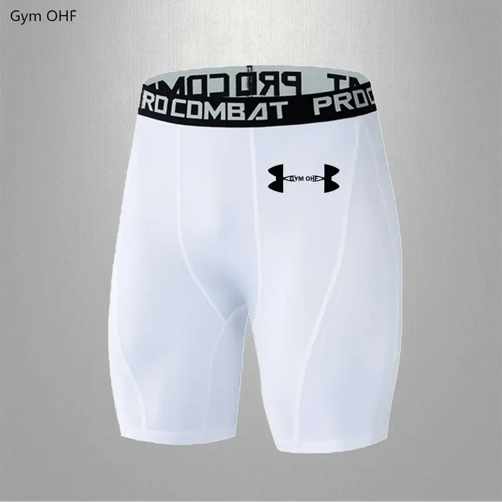 -اللياقة البدنية، التدريب، التجفيف السريع، تنفس، شورت ضيق للرجال فائق المرونة #2