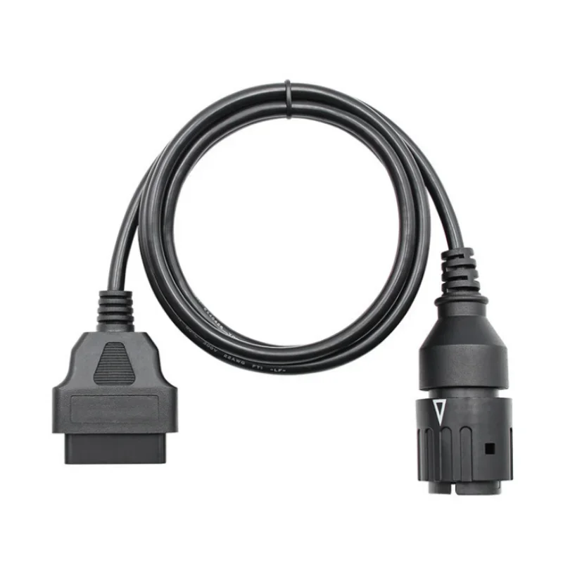 Latest Cable for BMW 10PIN Cable ICOM-D Motorcycles Motobikes 10 Pin Adaptor 10Pin To 16Pin OBD2 I-COM A2 Diagnostic Cable Line