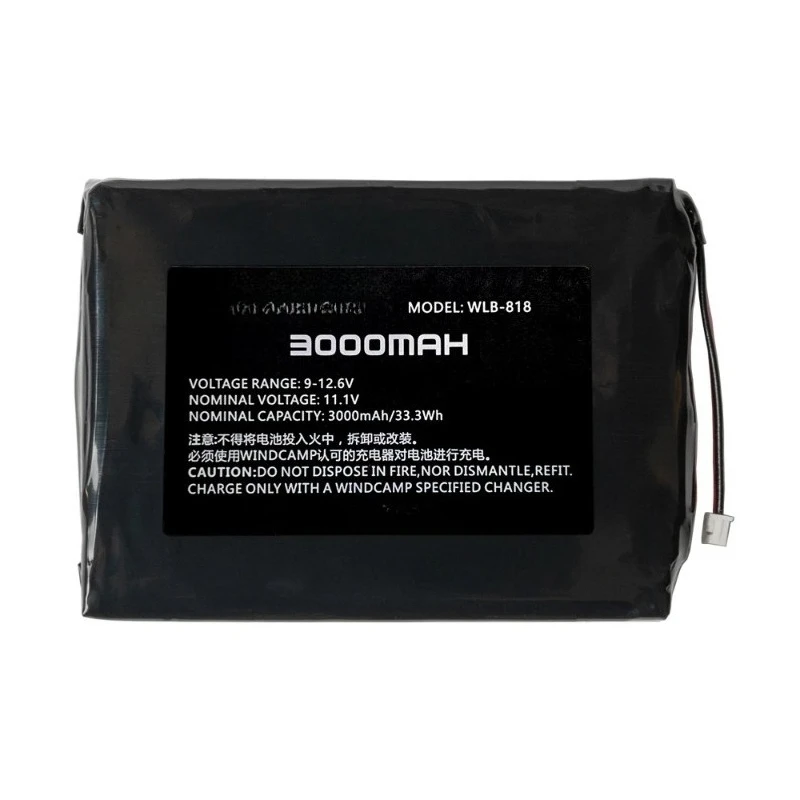 High Quality WLB-818 Replacement Li-ion Battery Pack 11.1V 3000mAH for YAESU FT-818 FT-817