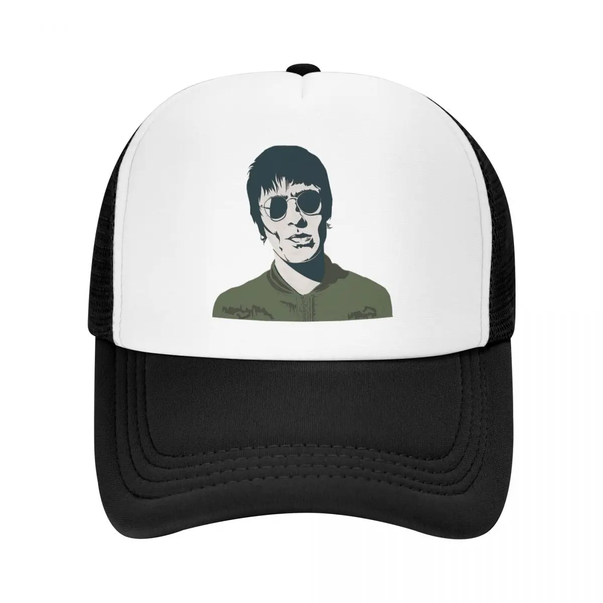 Liam Gallagher Cap Fashion Casual Mesh Baseball Caps Adjustable Hat Hip Hop Summer Unisex Baseball Hats Polychromatic