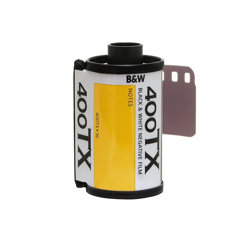 36EXP Kodak B&W TRI-X 400TX New Packaging 1-10 Rolls Negative Film 135 Film ISO400 Professional For Fujifilm Kodak Film Camera﻿