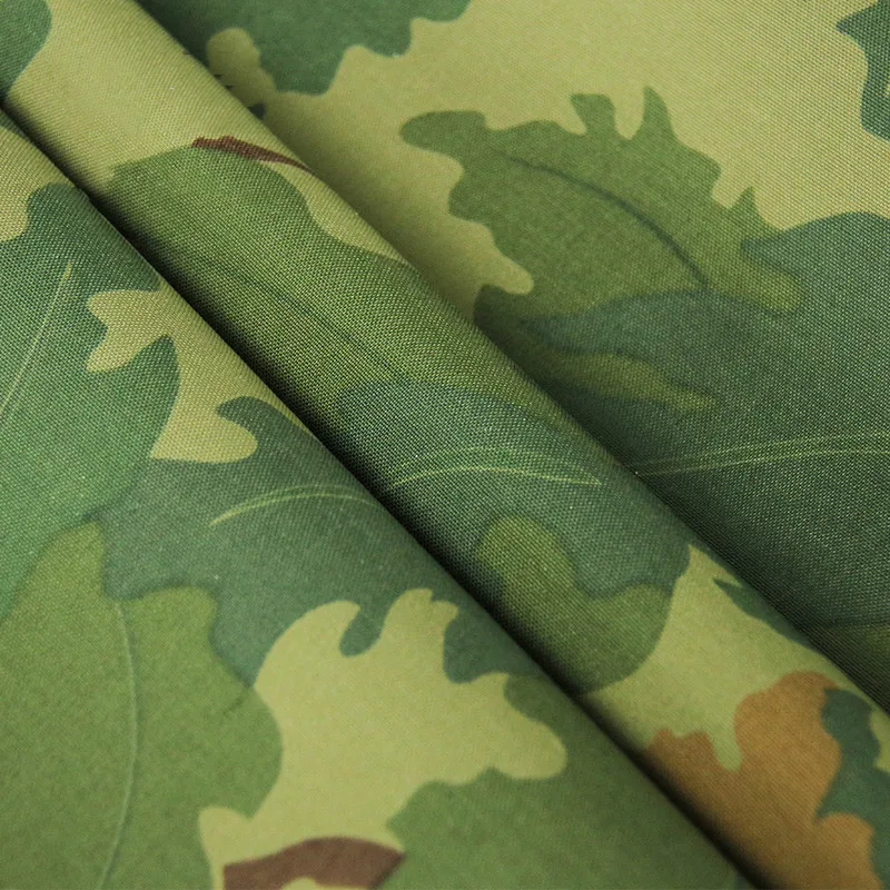 Imagem -04 - Tecido de Camuflagem com Design Folha Verde Tecido de Nylon para Tenda Capacete Bagagem Faça Você Mesmo Diy