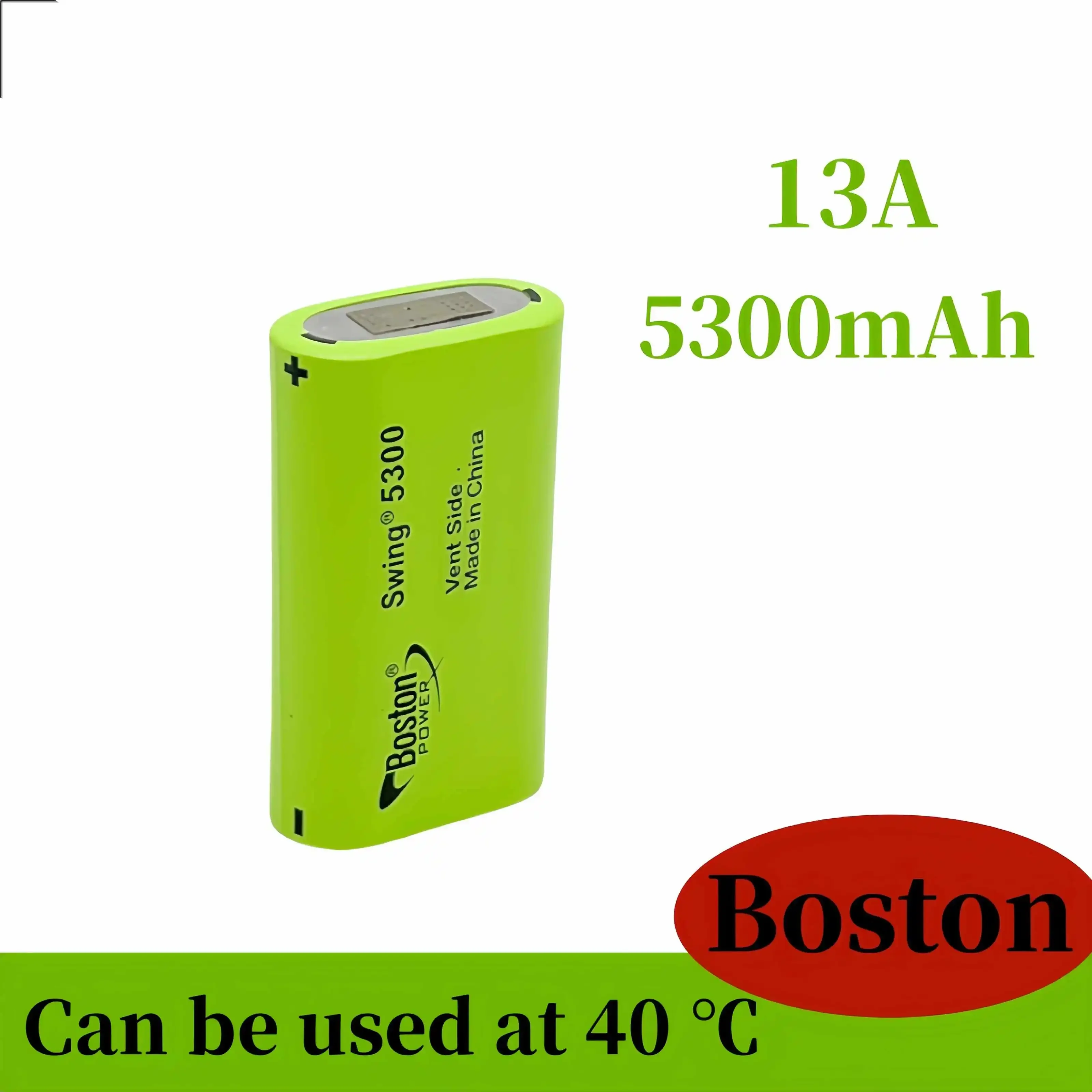 3.7V 5300mAh brand new original high-capacity Boston low-temperature fuel lithium battery with 13A discharge