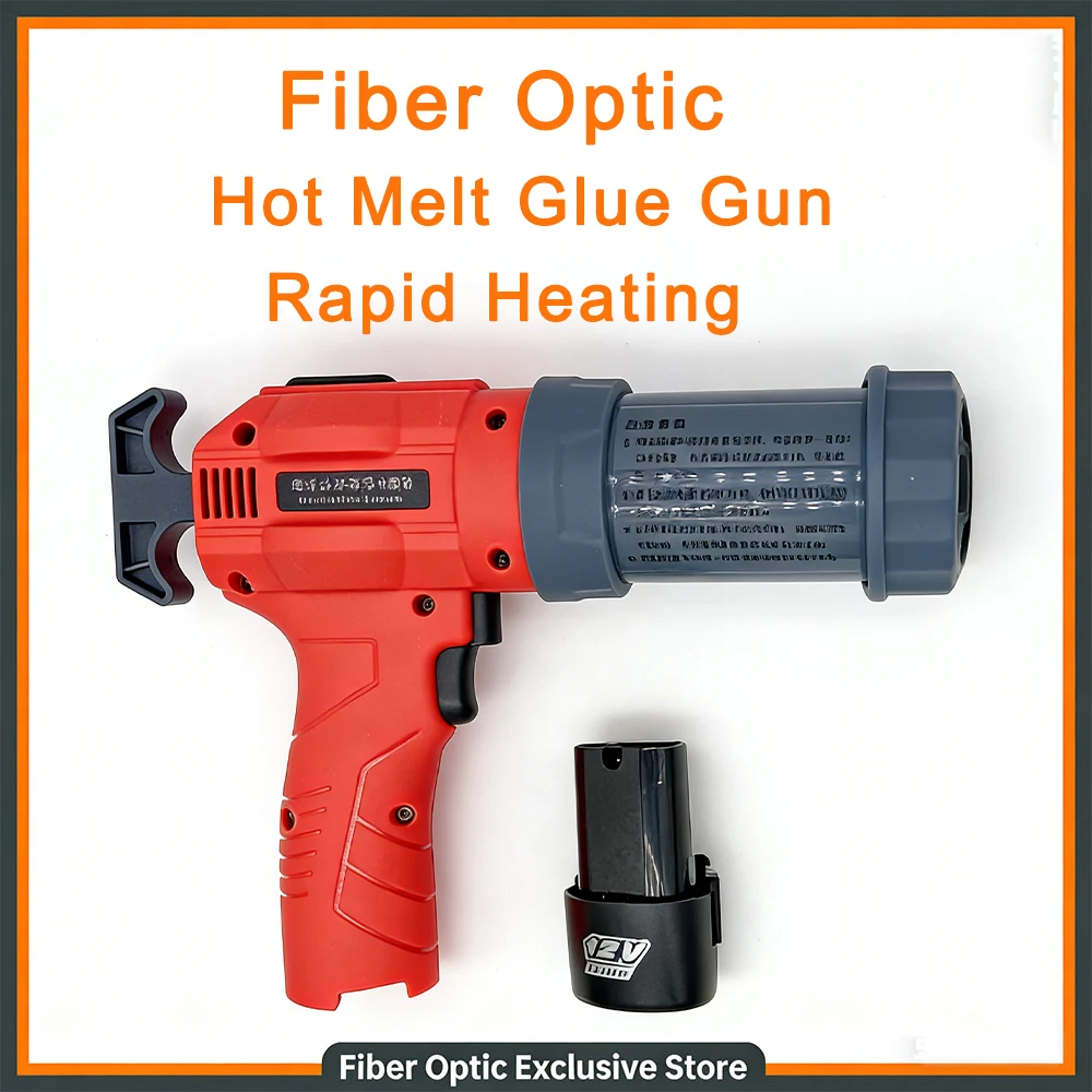 Optical Fiber Hot Melt Glue Gun Indoor Hidden Rechargeable Electric Optic Cable Wiring Hot Melt Glue Gun Fiber Optical CableTool