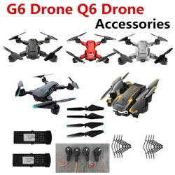 G6 RC Drone Battery 3.7v 1800 mAh , Propeller Maple Leaf For G6 Pro Drone Spare Parts Original Accessories G6 Drone Battery