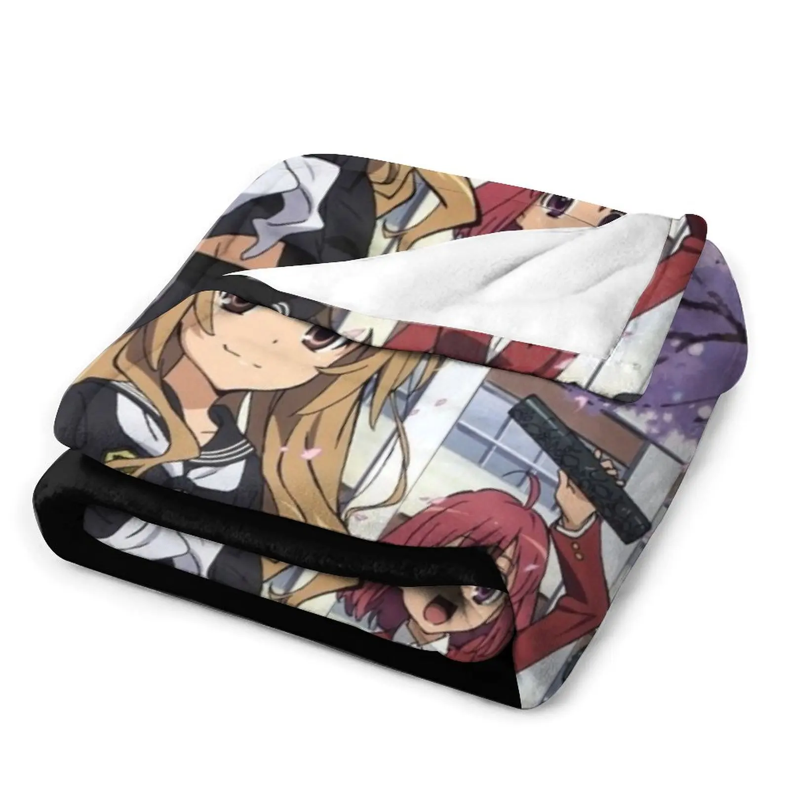 Manta Toradora, mantas de sofás de moda de lujo