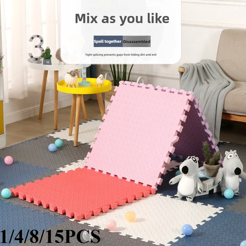 

Ковер татами, напольный коврик, детский коврик для ползания, пенопластовый коврик, утолщенный коврик-головоломка, напольный коврик, противопадающий напольный коврик-головоломка