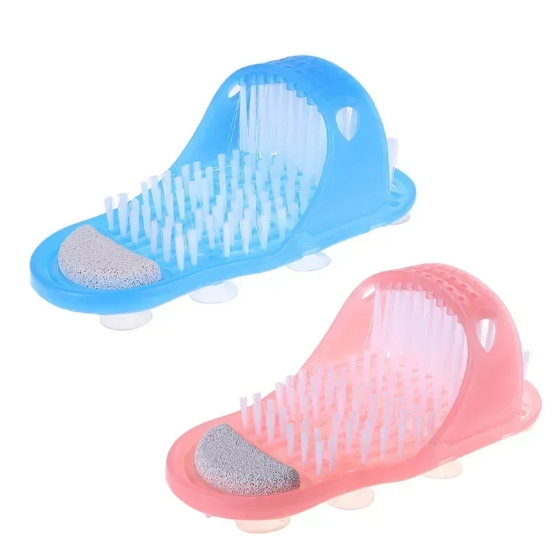 New Men Massager Slippers for Feet Pumice Stone Foot Scrubber Shower Brush Foot Bathroom Products Foot Care Cleaning