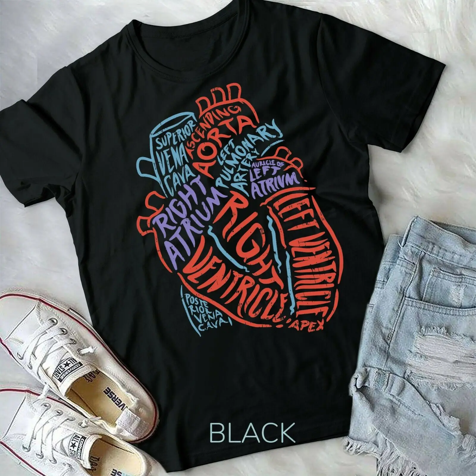 Heart Specialist Anatomy Doctor Medical Biology Unisex & Youth T-shirt