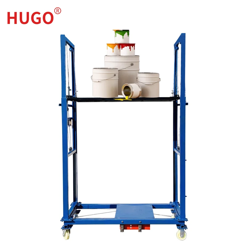 Plataforma de elevação de andaime elétrico para decoração de construção Escada Andaime de elevação elétrica