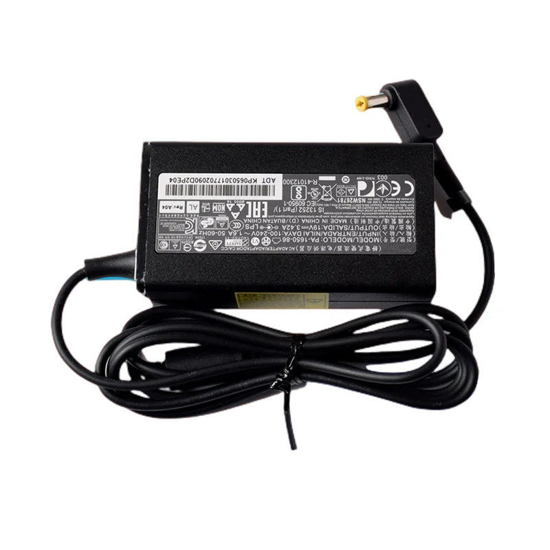 For Acer Genuine 19V 3.42A 65W 5.5x1.7mm A11-065N1A AC Adapter Laptop Charger CPA09-A065N1 PA-1650-02 PA-1650-86 PA-1700-02