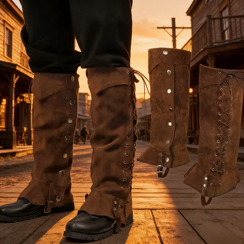 

Средневековые гетры, бахилы, Ренессанс, косплей, ЛАРП, повязки для ног викингов, ботильоны, шпоры, аксессуары