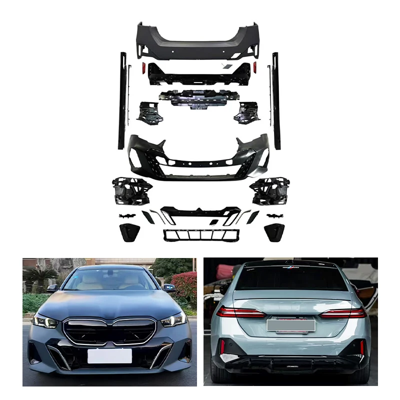 Restomod Body Kits2024 G60 Car Modification Upgrade MT Sports Package Front Bumper Rear Bumper Body Kit Suitable For 5 Series G