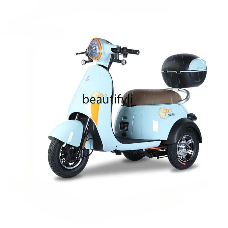 

Electric tricycle household small elderly women walking battery car