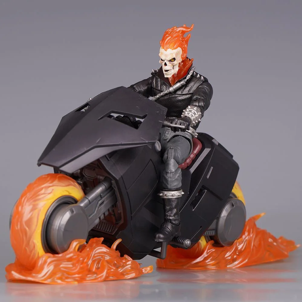

ML 85 Anniversary Ghost Rider & Hell Cycle 6'' Articulated Action Figure Set Marvel Legends Collectors Edition Boy Birthday Gift