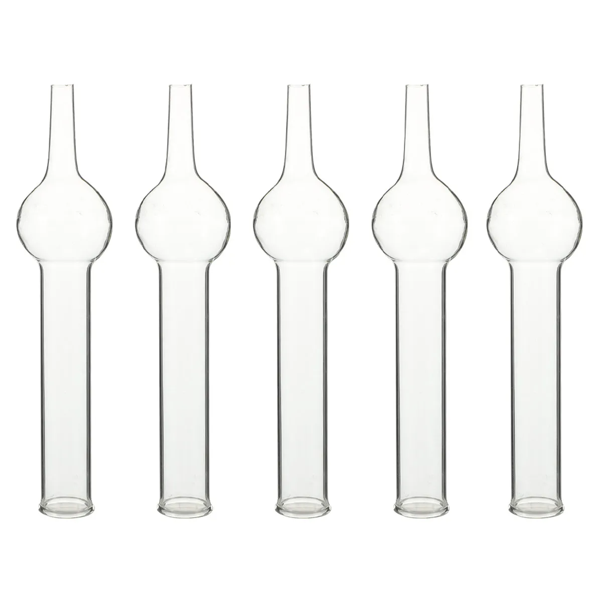 Heat-Resistant Laboratory Glass Tubes for Science Experiments, 5PCS Set