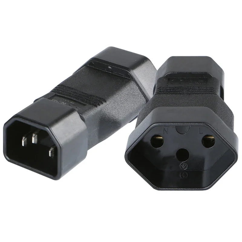 Universal IEC320 C13 C14 to C5 C6 C7 C8 C19 C20 C21 Convert Connector UPS PDU Male to Female EU US power plug adapter Socket