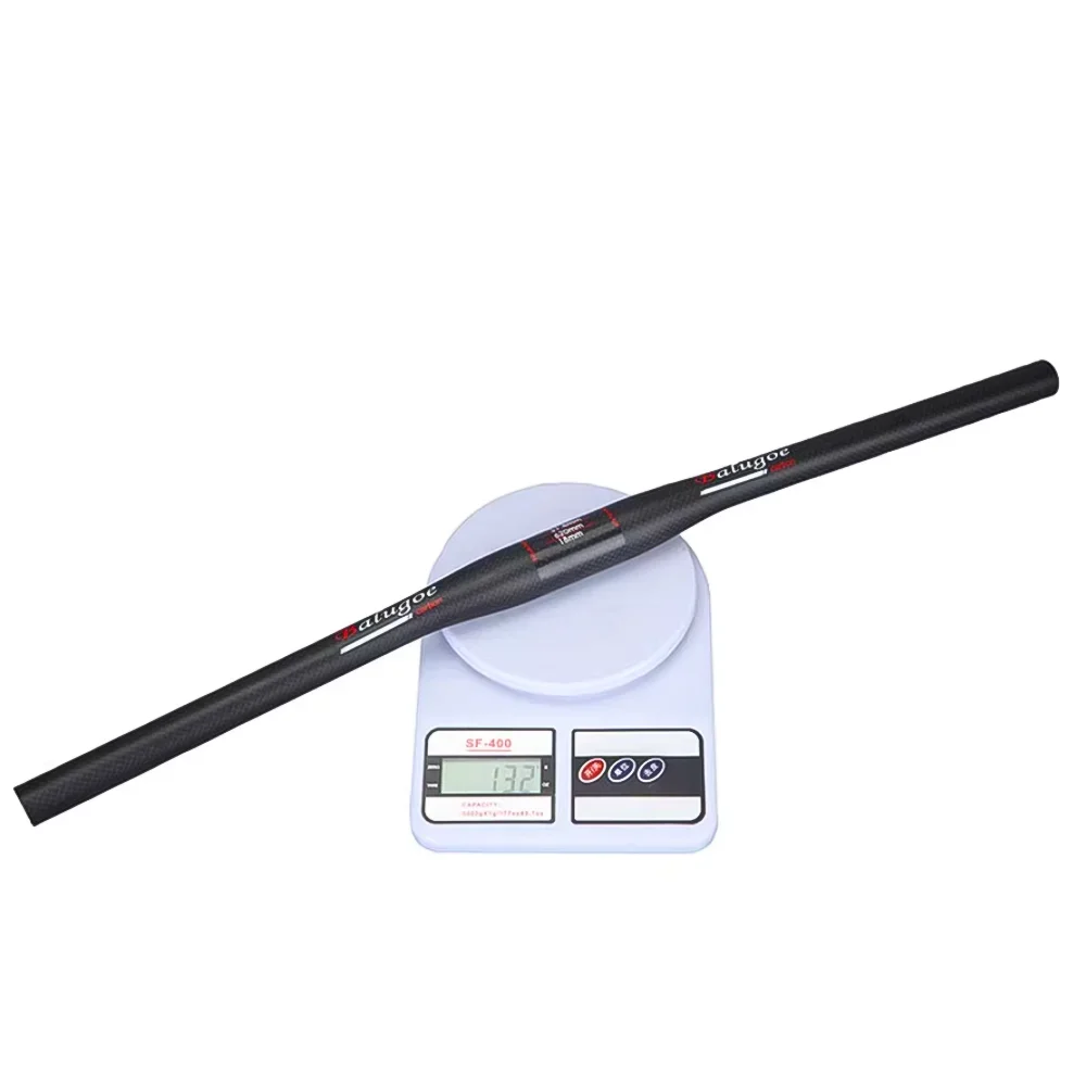 BALUGOE ألياف الكربون دراجة هوائية جبلية مقبض مستقيم مقبض ابتلاع تعديل الطرق الوعرة مع مقبض واحد 31.8 مللي متر 22.2 مللي متر ماتي #2