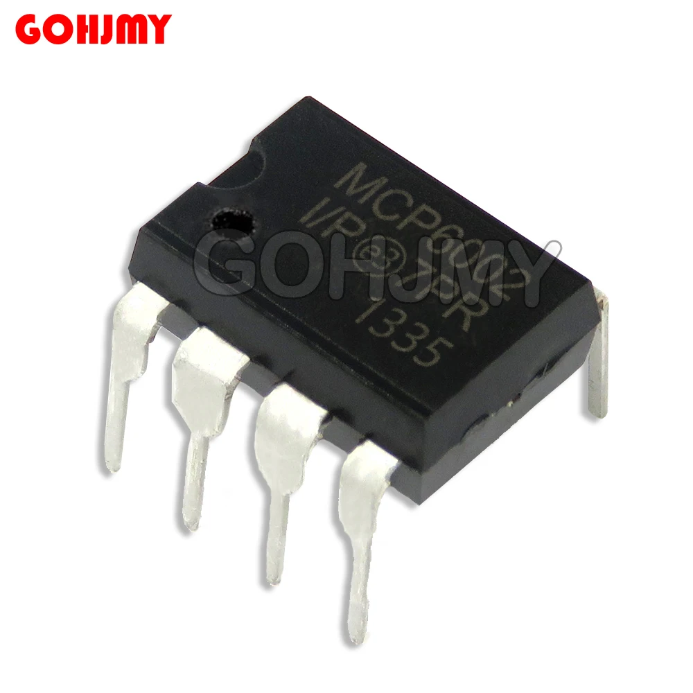 10PCS MCP6002-I/P DIP-8 MCP6004-I/P MCP602-I/P MCP601-I/P MCP602 DIP new IC