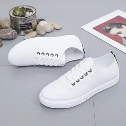 Buty damskie 2022 nowe Casual oddychające sneakersy damskie białe sznurowane damskie buty wulkanizowane letnie płaska podeszwa buty sportowe